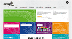 Desktop Screenshot of plakletterdiscounter.nl